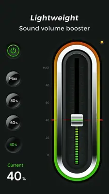 Volume Booster - Loud Speaker android App screenshot 1